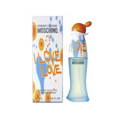 モスキーノ アイラブラブ EDT スプレー 50ml モスキーノ MOSCHINO 【あす楽対応】【香水 レディース フレグランス】【新生活 プレゼント 香水】