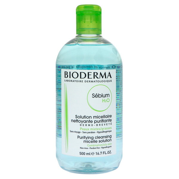 ビオデルマ セビウム H2O D（エイチツーオー ディー）500ml BIODERMA レディース 洗顔 クレンジング ギフト プレゼント 誕生日のサムネイル