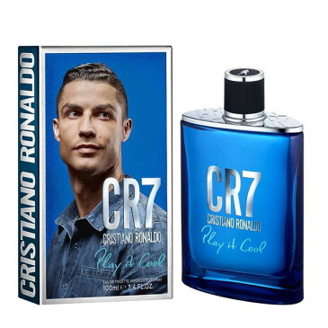 【最大800円オフクーポン！】クリスティアーノロナウド CR7 プレイイットクール バイ クリスティアーノ ロナウド オードトワレ EDT スプレー 100ml Cristiano Ronaldo【あす楽休止中】【香水 メンズ フレグランス】【母の日 プレゼント 香水】