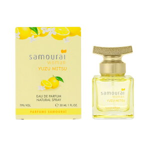 【只今、店内全品ポイント10倍！】サムライウーマン SAMOURAI WOMAN ユズミツ EDP SP 30ml【あす楽対応】SAMOURAI WOMAN レディース 香水 フレグランス ギフト プレゼント 誕生日