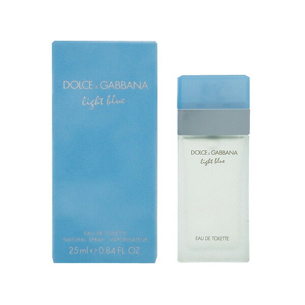 【只今、店内全品ポイント5倍！】 ドルチェ＆ガッバーナ DOLCE&GABBANA ライトブルー EDT SP 25ml 【ネコポス対応】 ドルガバ DOLCE&GABBANA D&G ユニセックス 香水 フレグランス ギフト プレゼント 誕生日