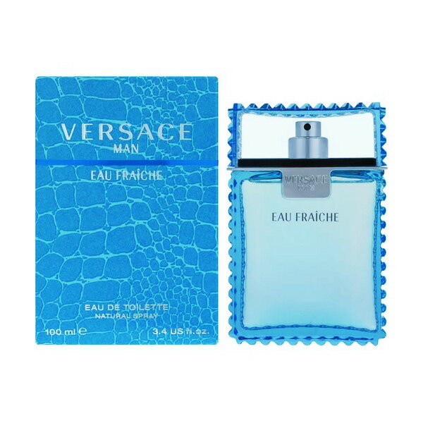 【只今、店内全品ポイント15倍！】 ヴェルサーチ VERSACE マン オー フレッシュ EDT SP 100ml VERSACE メンズ 香水 フレグランス ギフト プレゼント 誕生日