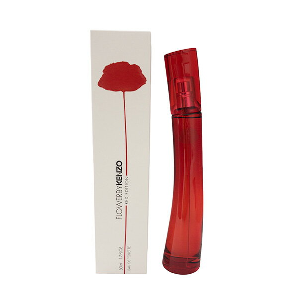 ケンゾー フラワー バイ ケンゾー レッド オーデトワレ EDT SP 50ml ケンゾー KENZO レディース【送料無料】【あす楽対応】香水 フレグランス ギフト プレゼント 誕生日のサムネイル