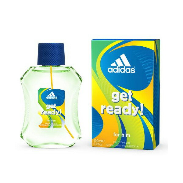 アディダス アディダス ADIDAS(COTY) ゲット レディ フォー ヒム EDT SP 100ml ADIDAS メンズ 香水 フレグランス