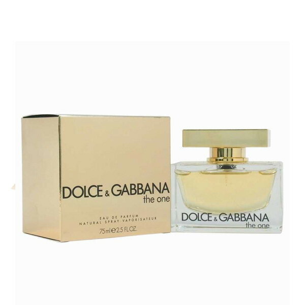 D＆G(ドルガバ) 【20日は！店内全品ポイント10倍！】ドルチェ＆ガッバーナ DOLCE&GABBANA ジ ワン EDP SP 75ml DOLCE&GABBANA レディース 香水 フレグランス ギフト プレゼント 誕生日