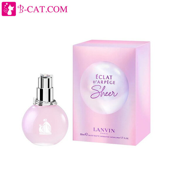 【只今、店内全品ポイント15倍！】 ランバン LANVIN エクラ ドゥ アルページュ シアー EDT SP 50ml 【あす楽対応】 LANVIN レディース 香水 フレグランス ギフト プレゼント 誕生日 人気 女性 定番 新作のサムネイル