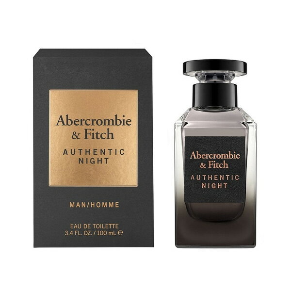 アバクロンビー＆フィッチ 【只今、店内全品ポイント10倍！】 アバクロンビー＆フィッチ Abercrombie & Fitch オーセンティック ナイト マン オム EDT SP 100ml アバクロ Abercrombie & Fitch メンズ 香水 フレグランス ギフト プレゼント 誕生日