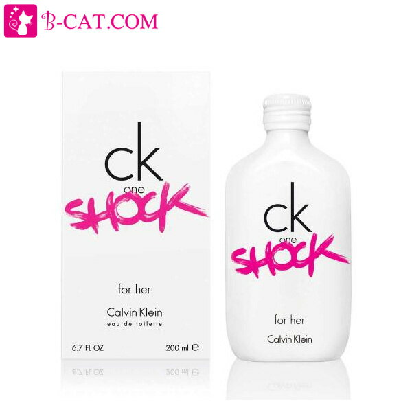 カルバンクライン 【只今、店内全品ポイント10倍！】 カルバンクライン CALVIN KLEIN シーケーワン CK one ショック フォーハー EDT SP 200ml CALVIN KLEIN レディース 香水 フレグランス ギフト プレゼント 誕生日