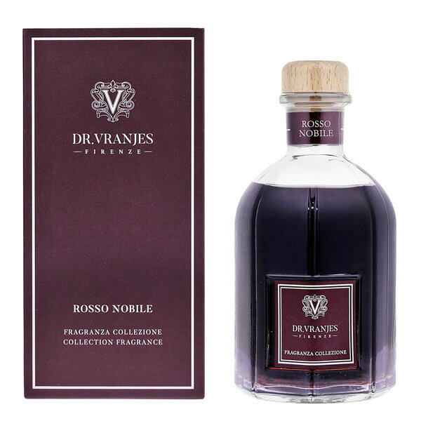 【只今、店内全品ポイント15倍！】 ドットール ヴラニエス ● DR.VRANJES ロッソ ノービレ ディフューザー 250ml【訳あり★リード棒なし】DR.VRANJES ユニセックス ディフューザー ルームフレグランス