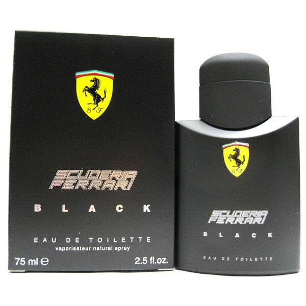 フェラーリ 【只今、店内全品ポイント10倍！】 フェラーリ FERRARI フェラーリ スクーデリア ブラック 125ml EDT メンズ 香水 フレグランス ギフト プレゼント 誕生日