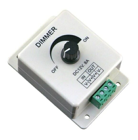 DC12V8APIRセンサーLEDライトディマー輝度コントローラー！