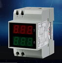 高品質AC80-300V 0.2-99.9Aデジタル交流電圧電流計同時表示!