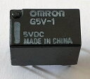 1個250円！マイクロリレーG5V-1 5VDC 小型高感度1極信号用リレー6Pin SPDT Mini Signal Relay For PCB回路基板用