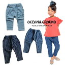 デニムパンツ　ドラエルパンツOCEAN&GROUNDINDIGO DORAEL PANTS80～140cm