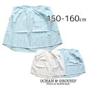 【SALE50%OFF】【2023S/S】【ネコポス対応】OCEAN&GROUND【オーシャンアンドグラウンド】ノースリーブレースチュニック【キッズ・ジュニア】150～160cm 1