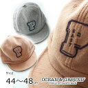 【SALE50 OFF】【2022A/W】【ネコポス対応】OCEAN GROUND【オーシャンアンドグラウンド】ベビーフリースベースボールCAP【ベビー キッズ】サイズS(44～46cm) M(46～48cm)