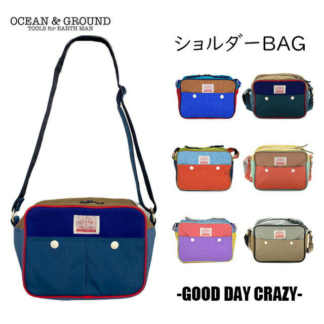 OCEAN&GROUND（オーシャンアンドグラウンド）通園バッグ Good day CRAZYサイズFree