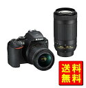 【クーポン有】Nikon デジタル一眼レフカメラ D3500 ダブルズームキット D3500WZ