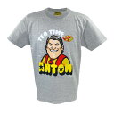 【メール便対応】アントニオ猪木 ANTON TEA TIME Tシャツ (グレー) 新日本プロレス NJPW