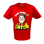 【メール便対応】アントニオ猪木 ANTON TEA TIME Tシャツ (闘魂レッド) 新日本プロレス NJPW