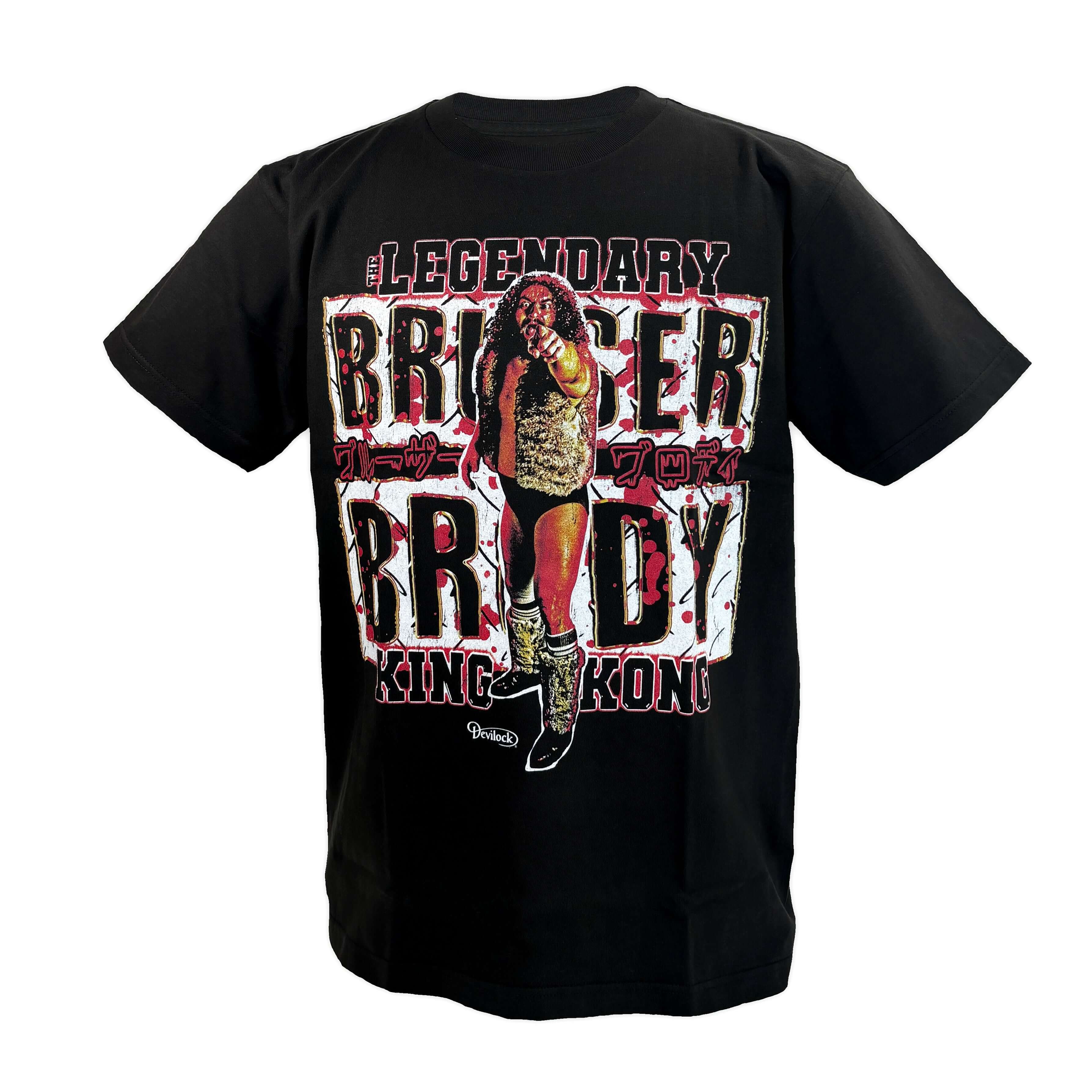 【メール便対応】DEVILOCK for ブルーザー・ブロディー Tee デザイン by エル・ファンタズモ DEVILOCK 新日本プロレス NJPW 全日本プロレスのサムネイル