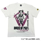 【メール便対応】BIRDS OF PREY/ハーレイ・クイン (ゴッサム/ホワイト) Tシャツ Hardcore Chocolate/ハードコアチョコレート