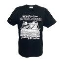 長州力×武藤敬司 Go Well Together 半袖Tシャツ (ブラック) 新日本プロレス NJPW