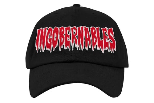 L I J INGOBERNABLES ベースボールキャップ (ブラック×レッド×ホワイト) 新日本プロレス NJPW