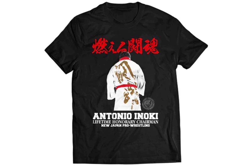 【メール便対応】新日本プロレス50周年記念 アントニオ猪木 Tシャツ 新日本プロレス NJPW