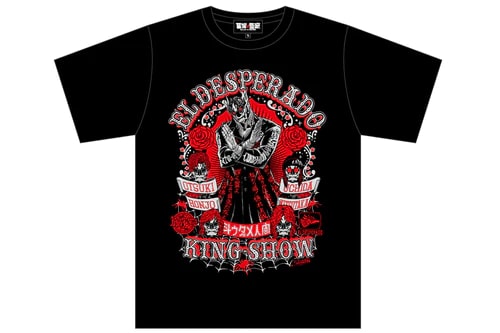 筋肉少女帯 × エル・デスペラード コラボTシャツ 新日本プロレス NJPW