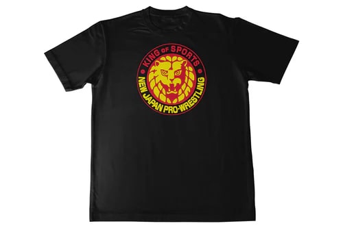 【メール便対応】ライオンマーク ドライTシャツ (2024) 新日本プロレス NJPW