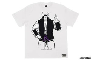 【メール便対応】キン肉マンコラボ 真壁刀義×バッファローマン Tシャツ(2024)新日本プロレスリング