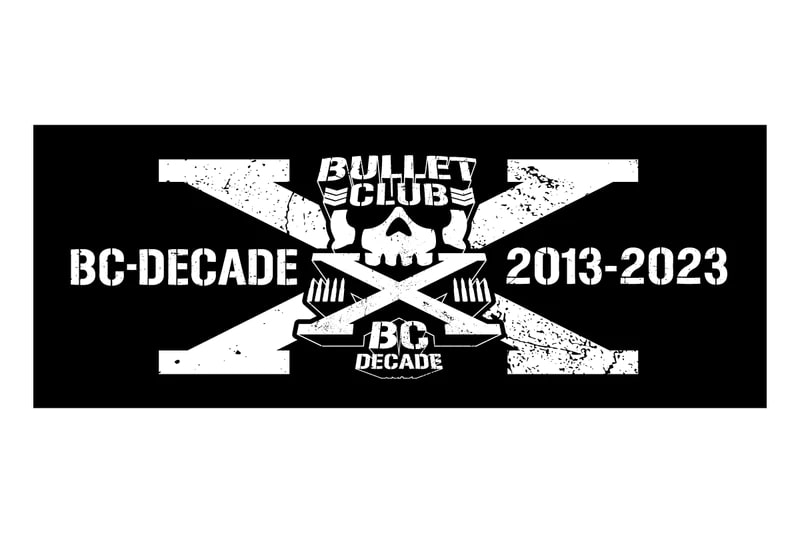 BULLET CLUB BC DECADE スポーツタオル 新日本プロレス NJPW