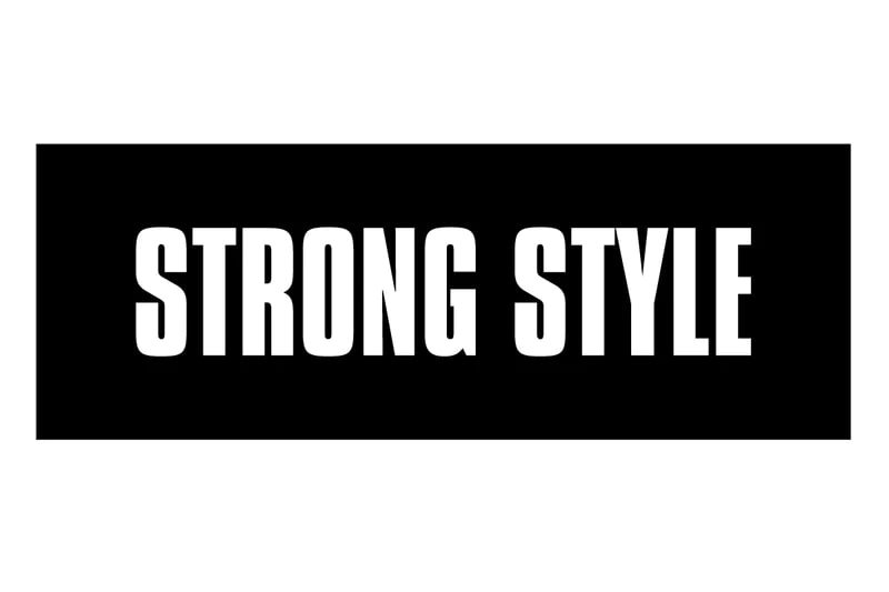 楽天プロレス専門店バックドロップSTRONG STYLE スポーツタオル 新日本プロレス NJPW