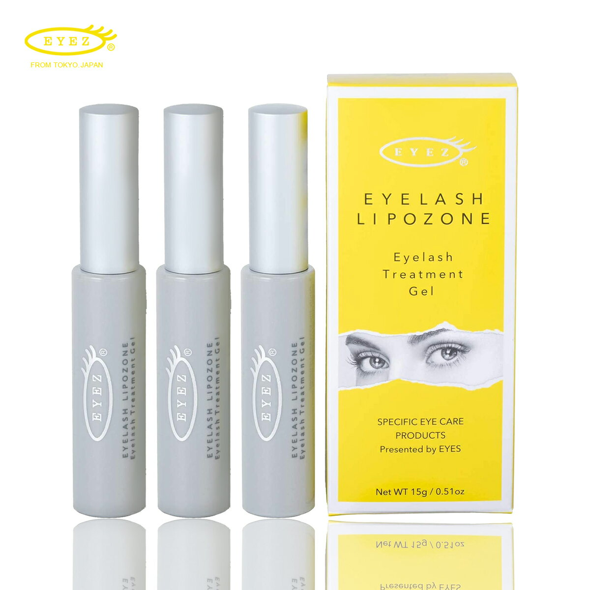 EYEZ(アイズ)アイラッシュリポゾーン15gまつげ美容液まつ毛ジェル