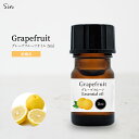 精油 グレープフルーツ 5ml エッセンシャルオイル アロマオイル 香り 天然100% ディフューザー ルームフレグランス アロマセラピー アロマ加湿器 部屋 全体 自律神経 イライラ 解消 花以外の プレゼント に