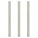 日本製 ステンレス タピオカストロー 3本セット 直径12mm×長さ220mm (約) 食品検査済み タピオカ用ストロー
