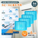 ビッグバイオ with BIO エアコン用 4個セット カビ 予防剤 約6ヶ月 1台分 カビ臭 カビ対策 防カビ剤 化学薬品不使用 天然由来成分 空調 快適 空間 梅雨 湿気