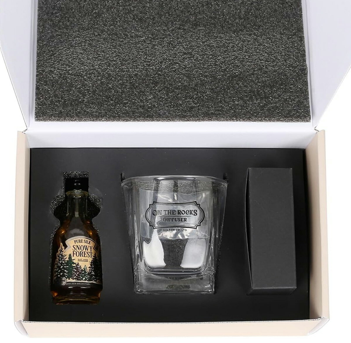 SNOWY FOREST ダルトン オンザロックスディフューザー 本体セット 45ml ルームフレグランス ウイスキー ガラスボトル インテリア 父の日 母の日