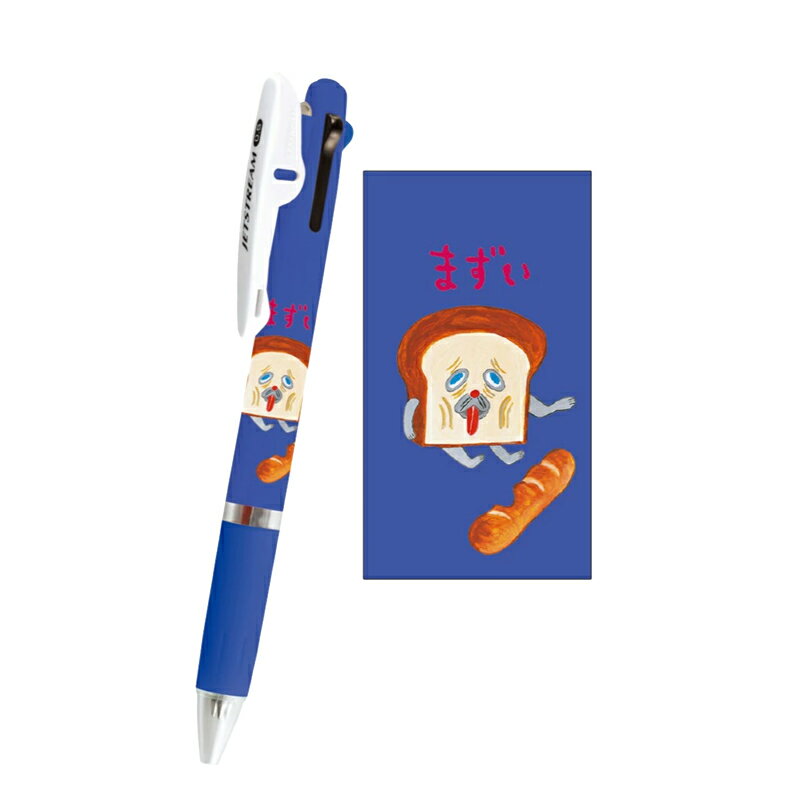 ジェットストリーム 3色ボールペン パンどろぼう キャラクター 0.5mm 赤 青 黒 カミオジャパン JETSTRE..