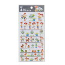 4SIZE STICKER シールシート トイストーリー ディズニー カミオジャパン デコレーション 手帳