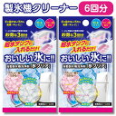 氷クリア 2個セット 6回分 製氷機 洗浄 クリーナー 掃除 洗浄剤 自動製氷機 掃除 クリーナー クエン酸 除菌 洗剤 お手入れ 汚れ落とし 汚れ 家庭用 業務用 冷蔵庫 冷凍庫 かび カビ 水垢 洗う クリーニング 給水タンク 年末 大掃除 グッズ