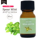 天然100% スペアミント オイル 10ml ア