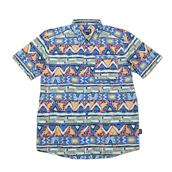 パタゴニア 半袖シャツ プリントシャツ アロハシャツ Patagonia Men 039 s Go To Shirt Space ゴートゥーシャツ パタロハ ■品番 52691 HGSA 2024年