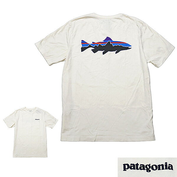 パタゴニア Tシャツ 定番 patagonia M 039 S FITZ ROY TROUT T-SHIRT メンズ フィッツロイ トラウト Tシャツ 半袖Tシャツ ■品番 37846