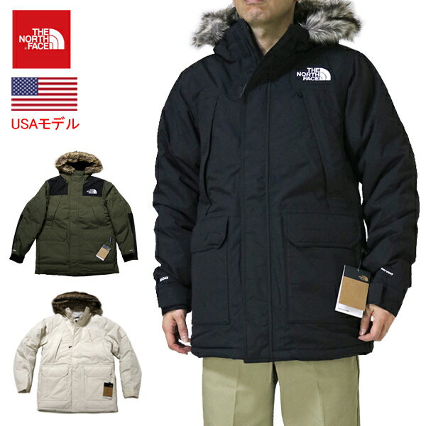 ノースフェイス マクマード マクマードパーカ THE NORTH FACE MEN'S MCMURDO PARKA ザ ノースフェイス マクマードジャケット 2021年モデルUSモデル アメリカモデル ファー付ダウンジャケット ザノースフェイス ハーフコート丈 極寒用 NF0A5GJF