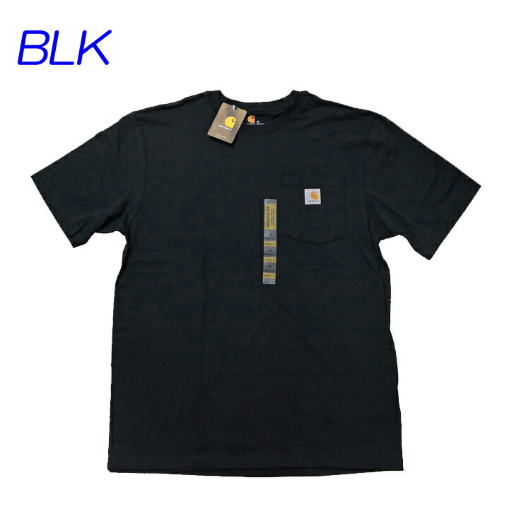 カーハート Tシャツ ポケT 1ポイント Carhartt Workwear Pocket Short-Sleeve T-Shirt K87 メンズ 半袖 無地 定番モデル USAモデルUSカーハート ビッグサイズT ヘビーウェイトT アメリカサイズ WIP UK