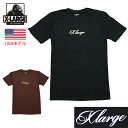 エクストララージ Tシャツ 半袖T X-LARGE XLARGE SCRIPT S/S TEE 半袖Tシャツ メンズ エクストラ ラージ ラージTシャツ エックスラージ..