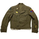 U.S.ARMY IKE JACKET ACNWPbg ~^[ tB[hWPbg ČRi ČR oi T[vXi 񎟐E WWII ODFE[ M1944tB[hWPbg USA Be[W  VTG