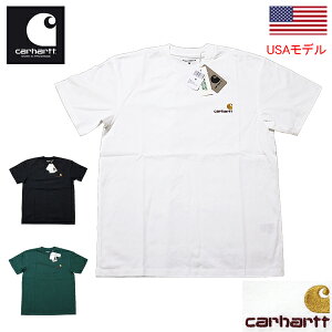 カーハート WIP Tシャツ 定番 刺繍 アメリカンスクリプト Carhartt WIP S/S AMERICAN SCRIPT T-SHIRT